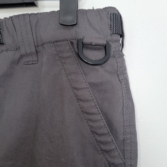 BC Clothing Men Cargo  Performance Shorts M x30 Black Convertible - Picture 4 of 11